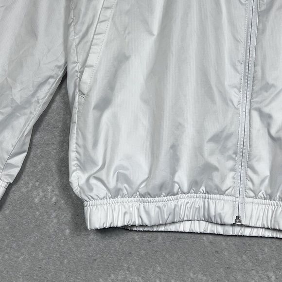 Adidas Axis Windbreaker Jacket Men’s Sz Small Full Zip Hooded FT2716 Color-block - Picture 6 of 16